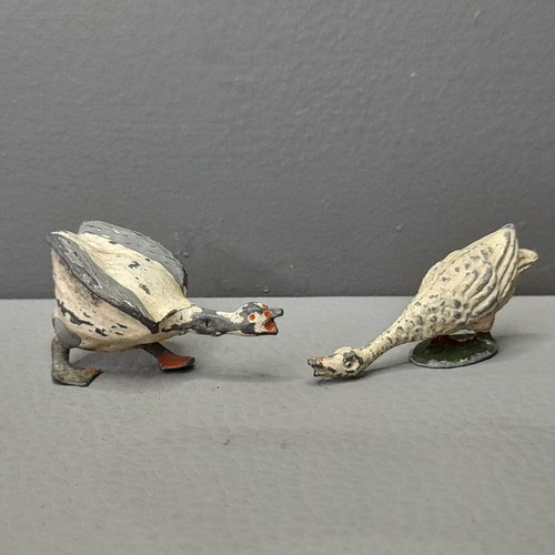 Vintage geese angry animal - geese,
