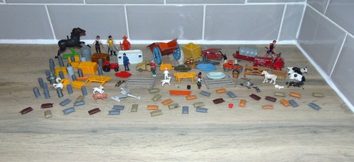Vintage farm figures - farm, figures,