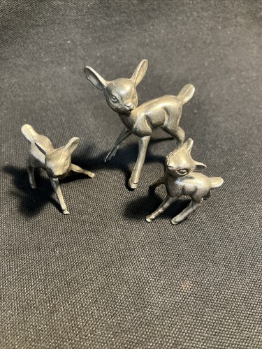 Deer figures metal - x, 3,
